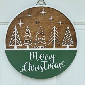 Merry Christmas Welcome Sign