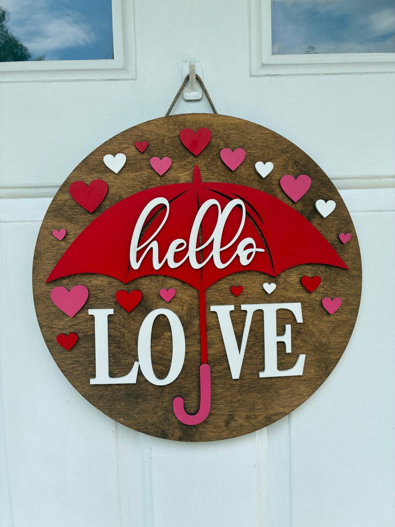 Hello Love Valentine Welcome Sign - Image 2