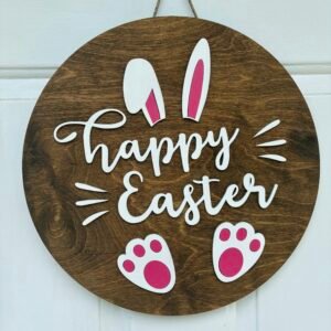 Happy Easter Welcome Sign