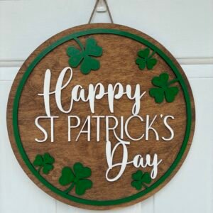 St. Patrick's Day Welcome Sign