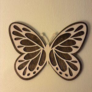 Layered Butterfly Wall Décor