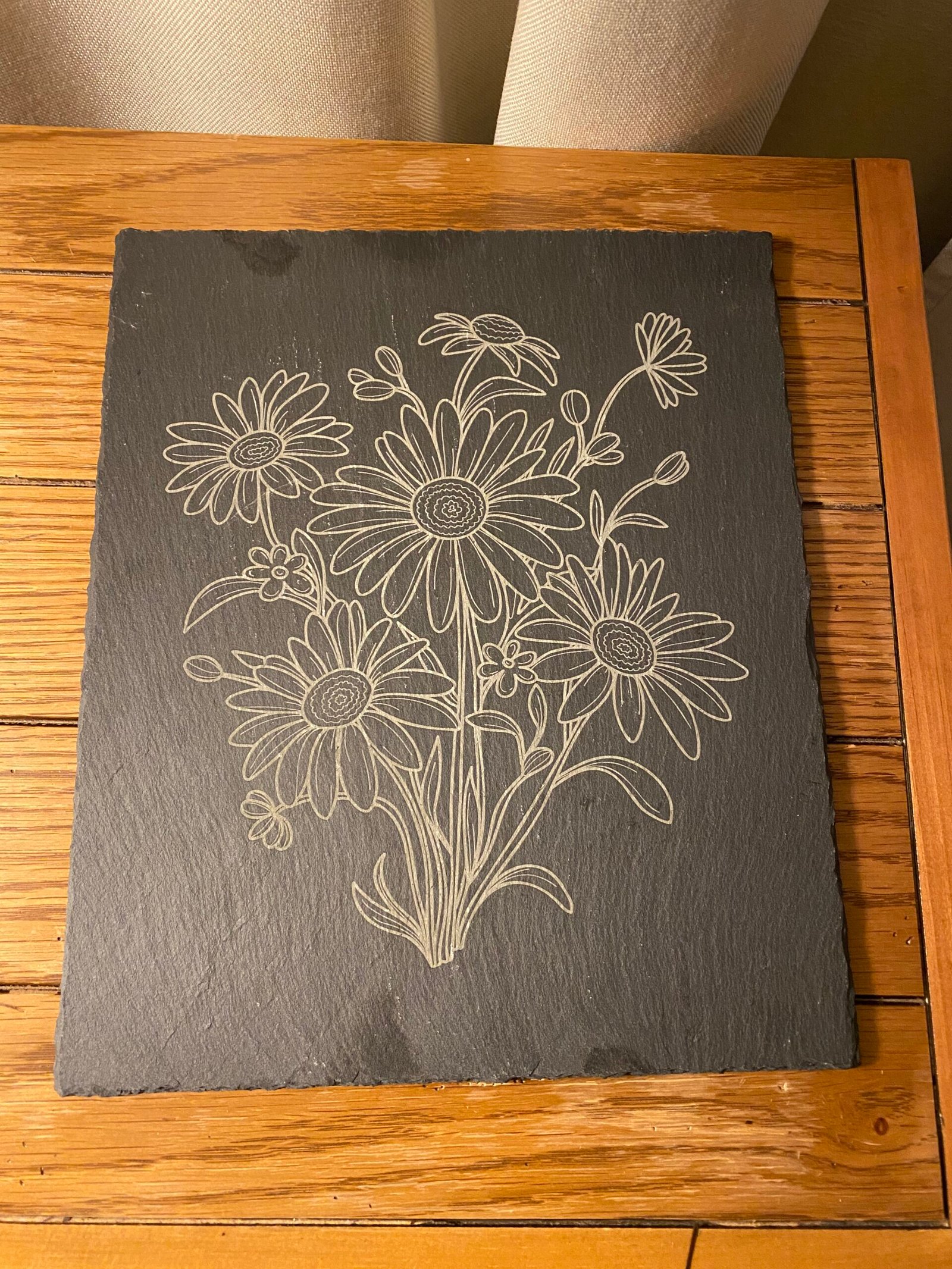 Personalized Engraved Slate Serving Board