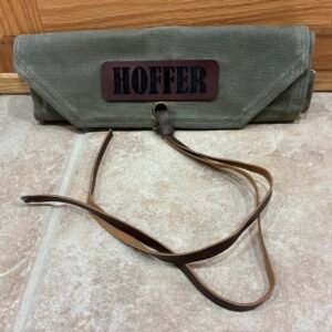 Personalized Waxed Canvas Tool Roll