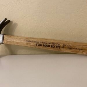 Personalized Engraved Hammer