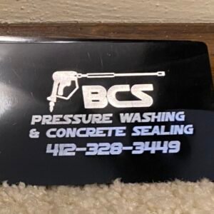 Custom Engraved Black Aluminum Business Cards